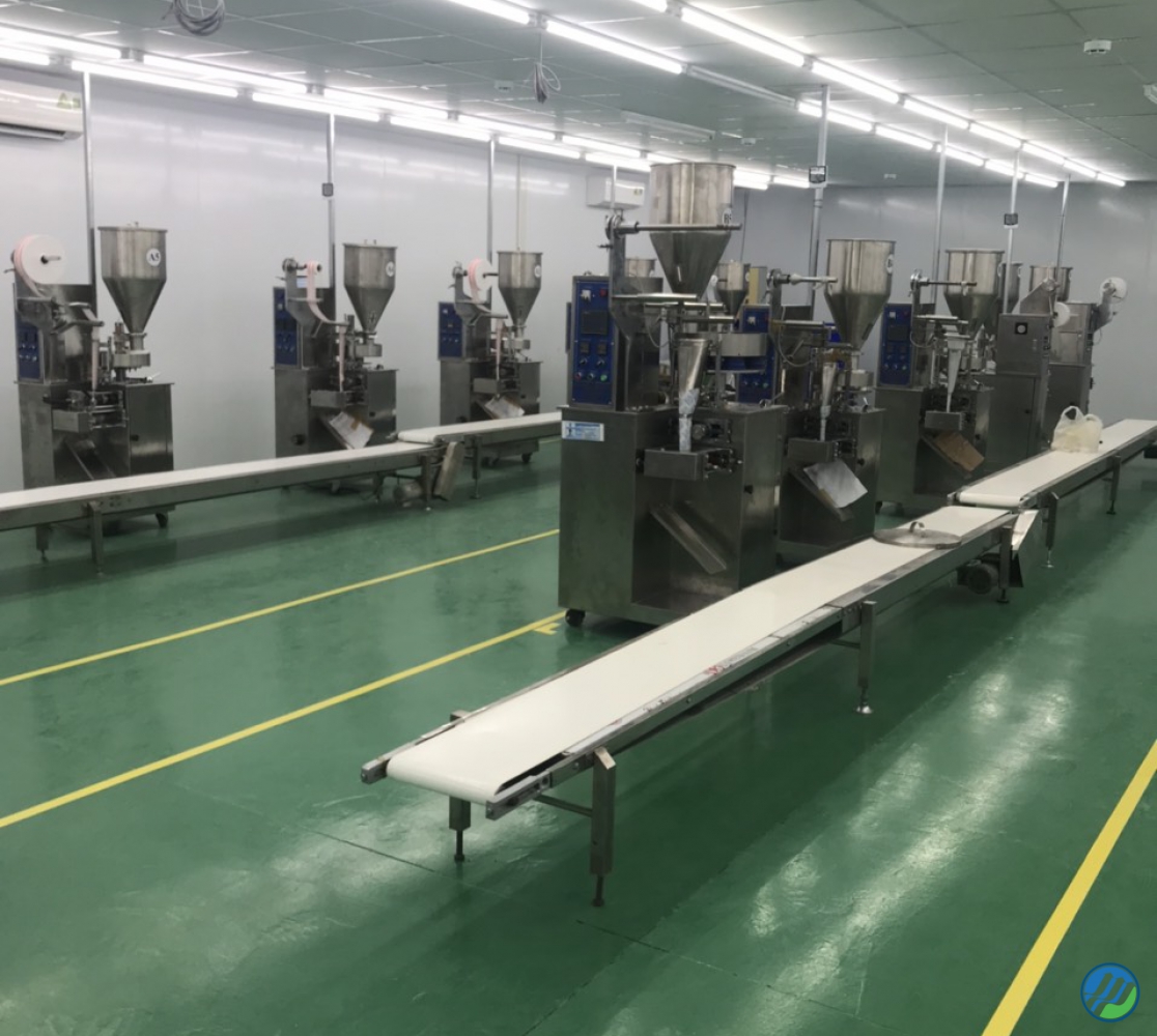 Máy Đóng Gói Hạt Hút Ẩm